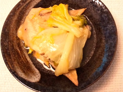手羽先と白菜のくたくた煮